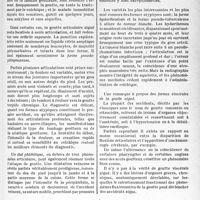 2486 - Page 2349 - Partie scientifique. Travaux originaux. La clinique au goût du jour. L’accès de goutte aiguë aurait-il disparu de nos jours ?, d’après le Professeur agrégé L. de Gennes. Ses masques actuels, équivalents directs des manifestations articulaires / Comment dépister la goutte aiguë [G. Fischer]