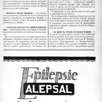 2576 - Page VII-2439 - Dernières nouvelles. La mission Lasnet en Chine / Médaille du Docteur Dumarest / Commission supérieure des maladies professionnelles / Le procès en révision du Docteur Guillotin