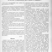 2604 - Page 2467 - Partie professionnelle, Hygiène, Assistance, Mutualité, Intérêts corporatifs, Variétés. Assistance médicale gratuite. Le certificat d'hospitalisation doit-il contenir le diagnostic ? [Dr Paul Boudin]