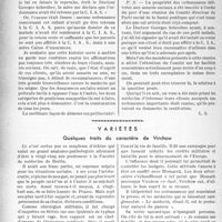 2607 - Page 2470 - Partie professionnelle, Hygiène, Assistance, Mutualité, Intérêts corporatifs, Variétés. La propriété des ordonnances délivrées aux assurés sociaux / Variétés. Quelques traits du caractère de Virchow [G. Lavalée]