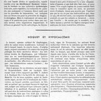 2650 - Page 2513 - Partie scientifique. Dermatologie de l’ombilic, par R. Barthélémy / Hoquet et hypocalcémie [P. Lacroix]