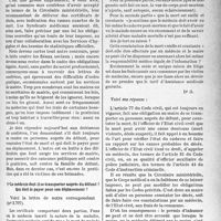 2668 - Page 2531 - Partie professionnelle, Hygiène, Assistance, Mutualité, Intérêts corporatifs, Variétés. Conflits à propos de la certification des décès. Plaintes de confrères [Dr Paul Boudin]