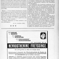 2774 - Page XIII-2637 - A travers l’officiel. Réponses des ministres aux questions des parlementaires. Conditions de remboursement aux assurées sociales des ceintures de grossesse et de médicaments récalciflants / Fédération des Syndicats médicaux de la Seine