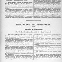 2819 - Page 2682 - Partie professionnelle, Hygiène, Assistance, Mutualité, Intérêts corporatifs, Variétés. Faculté de médecine de Paris. Enseignement et actes de la Faculté / Reportage professionnel. Nouvelles et Informations. Parti social de la Santé publique