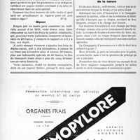 2827 - Page 2690-LXVI - Correspondance. Questions diverses. Examen d’un individu accusé d’un délit / Accidents. Accidents causés par les forces de la nature