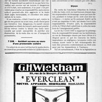 2829 - Page 2692-LXVIII - Correspondance. Accidents. Accidents causés par les forces de la nature / Accident survenu au cours d'une promenade scolaire