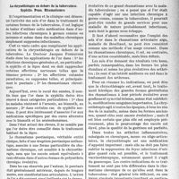 2852 - Page 2715 - Partie scientifique. L’actualité scientifique. La Presse. La chrysothérapie en dehors de la tuberculose. Syphilis. Peau. Rhumatismes [(Le Progrès Médical, 18 juin 1938)]