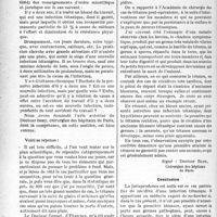 2863 - Page 2726 - Partie professionnelle, Hygiène, Assistance, Mutualité, Intérêts corporatifs, Variétés. Accidents du travail - récidive de tétanos [Dr Paul Boudin]