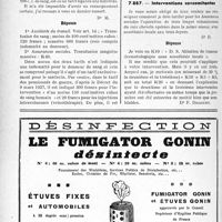 2879 - Page 2742-L - Correspondance. Application des tarifs d'honoraires. b) Assurances sociales. Transfusion du sang / Interventions concomitantes