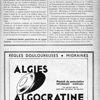 2952 - Page VII-2815 - Dernières nouvelles. «The bell of Concord» / Le Professeur Bordet, grand Croix de la Légion d’honneur / UMFla ou Union médicale latine
