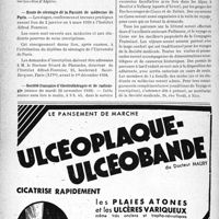 2953 - Page 2816-VIII - Dernières nouvelles. Cinquantenaire de l’Institut Pasteur / Académie de médecine / École de sérologie de la Faculté de médecine de Paris / Société français d’électrothérapie et de radiologie / Vacances de Noël sur la Côte d’Azur