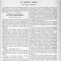 2982 - Page 2843 - Partie scientifique. L’actualité scientifique. Les Congrès. XXXIIe session d’assises de l’assemblée français de médecine les syndromes angineux, par Germain Blechmann. Synthèse des conclusions des Assises départementales, par Henri Godlewski