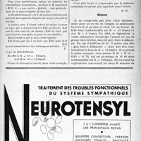 3066 - Page XLI-2925 - Correspondance. Application des tarifs d'honoraires. Assurances sociales. La valeur de « K » dans les interventions multiples en une seule séance