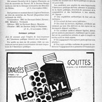 3081 - Page 2938-XII - A travers l’officiel. Légion d’honneur / Assistance publique