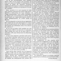3115 - Page 2972 - Partie professionnelle, Hygiène, Assistance, Mutualité, Intérêts corporatifs, Variétés. La vente au public des appareils radio-actifs