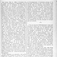 3118 - Page 2975 - Partie professionnelle, Hygiène, Assistance, Mutualité, Intérêts corporatifs, Variétés. L'actualité professionnelle. La lutte anticancéreuse en Suède. Inauguration du nouveau radiumhemmet, de stockholm