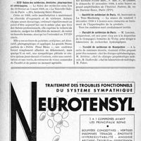 3145 - Page 3000-VIII - Dernières nouvelles. Hommage au Docteur A. Bozo / XIXe Salon des médecins, dentistes, pharmaciens et vétérinaires / Institut général scientifique / Société de médecine de Paris / Faculté de médecine de Paris / Faculté de médecine de Montpellier