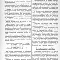 3169 - Page 3024 - Partie scientifique. L'actualité scientifique. La Presse. Le strychninothérapie intensive de la diphtérie maligne [(Montpellier-Médical, juillet 1938)] / Le problème pratique de l'oxygénothérapie [(Rev. Méd. français, juin 1938)] / Le dosage des hormones gravidiques. Les renseignements qu’il peut fournir [(Lyon Médical, 26 juin 1938)]