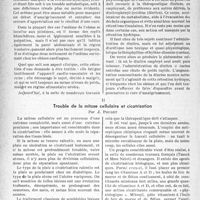 3179 - Page 3034 - Partie scientifique. L'actualité scientifique. Thérapeutique. Obésité et rétention hydrique, par H. Leroy / Trouble de la mitose cellulaire set cicatrisation, par J. Pouget