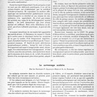 3187 - Page 3042 - Partie professionnelle, Hygiène, Assistance, Mutualité, Intérêts corporatifs, Variétés. Comité national de l’enfance. Questions scolaires. III, Les écoliers inaptes / IV, Le surmenage scolaire