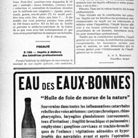 3203 - Page 3058-LXVI - Correspondance. Application des tarifs d’honoraires. Assurances sociales. Réduction manuelle de prolapsus anorectal [Dr F. Decourt] / Fiscalité. Impôts à déduire des bénéfices professionnels