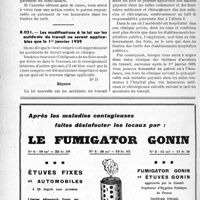3207 - Page 3062-LXX - Correspondance. Accidents. Accident du travail. État antérieur / Les modifications à la loi sur les accidents du travail ne seront applicables que le Ier janvier 1939