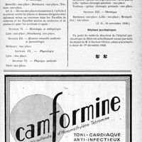 3218 - Page XIII-3073 - A travers l’officiel. Enseignement de la médecine / Hôpitaux psychiatriques