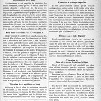 3232 - Page 3087 - Partie scientifique. Travaux originaux. Notes sur la vitamine A d'après de récents travaux américains, par le Docteur J. Langle. Avitaminose A et organes génitaux / Avitamidose A et peau / Rôle anti-infectieux de la vitamine A / Vitamine A et système nerveux / Vitamine A et corps thyroïde / Vitamine A et tube digestif / Vitamine A. Sang et système hématopoïétique