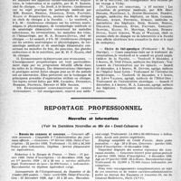3259 - Page 3114 - Partie professionnelle, Hygiène, Assistance, Mutualité, Intérêts corporatifs, Variétés. Faculté de médecine de paris. Enseignement et actes de la Faculté / Reportage professionnel. Nouvelles et Informations. Bureau des examens et concours