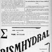 3260 - Page LIX-3115 - A travers l’officiel. Incohérences légales / Les naturalisations dans le Corps médical