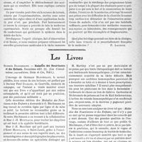 3308 - Page 3163 - Partie scientifique. L'actualité scientifique. Les Congrès. Xxv° congrès français de médecine, (Marseille, 10-12 novembre 1938). Les inconnues du terrain ; position de la clinique / Les Livres. Maladies des Nourrissons et des Enfants, par Germain Blechmann, Doin et Cie, Edit