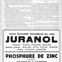 3329 - Page 3184-LX - A travers l’officiel. La retraite des médecins anciens combattants / Sur l’étiologie du kyste hydatique et de l’echinococcose