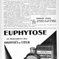 3337 - Page 3192-LXVIII - Correspondance. Accidents. Accident survenu au cours de gymnastique d’une école / Assurances sociales. Honoraires en cas d’hospitalisation des assurés sociaux en clinique privée