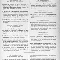 3374 - Page 3229 - Partie scientifique. L’actualité scientifique. Les Livres. Les Livres qui viennent de paraître.. / Les fistules anales et leurs infections causales, par G. Cabanie, J. -B. Baillière et Fils, Paris