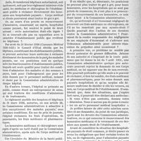 3380 - Page 3235 - Partie professionnelle, Hygiène, Assistance, Mutualité, Intérêts corporatifs, Variétés. Hôspitalisation des malades payants. Les commissions administratives sont-elles responsables des honoraires médicaux ?