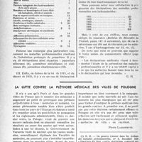 3387 - Page 3242 - Partie professionnelle, Hygiène, Assistance, Mutualité, Intérêts corporatifs, Variétés. Les maladies professionnelles pendant l’année 1936 en France. Les commissions administratives sont-elles responsables des honoraires médicaux ? / La lutte contre la pléthore médicale des villes de Pologne