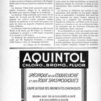 3397 - Page 3252-LX - A travers l’officiel. Exercice illégal de la médecine