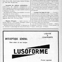 3414 - Page IX-3269 - Dernières nouvelles. Prix de la Faculté de médecine de Nancy / Association des médecins automobilistes / Hôpitaux d’Avignon / Concours de l’internat des hôpitaux de Paris / A propos d’un Argus très utile