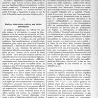3430 - Page 3285 - Partie scientifique. L'évolution du psychisme chez l’enfant et l’adolescent. II. — Évolution de l’affectivité et du caractère, par le Docteur Laufer. 12 à 18 ans. Sentiments ego-altruistes et éthiques / Quelques observations relatives aux limites pathologiques