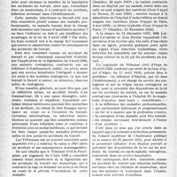 3441 - Page 3296 - Partie professionnelle, Hygiène, Assistance, Mutualité, Intérêts corporatifs, Variétés. Les oreillons peuvent-ils être considérés comme accident du travail ?
