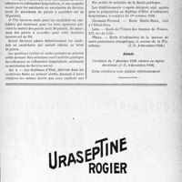 3452 - Page LI-3307 - A travers l’officiel. Infirmiers / Établissements agréés pour la préparation au diplôme d’État d’infirmière / Aliénés