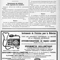 3458 - Page LVII-3313 - Correspondance. Application des tarifs d'honoraires. Accidents du Travail. Remise bénévole au blessé d’une copie d’un certificat de consolidation / Pansements de brûlures (trois segments de membre) / Qui doit donner le certificat de guérison ?