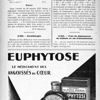 3459 - Page 3314-LVIII - Correspondance. Application des tarifs d'honoraires. Assurances sociales. Ceinture de grossesse / Curiethérapie / Frais de déplacement du médecin en cas d’accouchement
