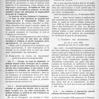 3523 - Page 16 - Accidents du travail. IV. Les prestations (durant l’incapacité temporaire). B. Prestations en nature (frais médicaux et pharmaceutiques). 2° Soins à domicile ou au cabinet du praticien. II. Rapport entre le médecin et le patron