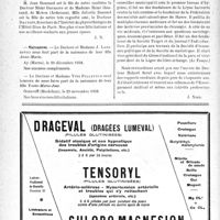 0011 - Page 8-X - Dernières nouvelles. Hôpitaux de Nîmes / Mariage / Naissances / Nécrologie [Docteur Robert Sorel]