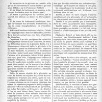 0027 - Page 24 - Partie scientifique. Travaux originaux. La clinique au goût du jour. Quelle importance clinique attribuer à l’hyperglycémie dans le diabète, d’après le Docteur H. Warembourg. La recherche de l’hyperglycémie est souvent indispensable pour confirmer le diagnostic / La mesure de la glycémie dans la cure du diabète