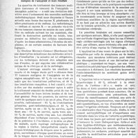 0029 - Page 26 - Partie scientifique. L'actualité scientifique. La presse. La voie artérielle en thérapeutique chirurgicale [(Gazette des Hôpitaux, 30 novembre 1938.)] / Les méthodes actuelles d’irradiation des tumeurs malignes de l’amygdale et leurs résultats [(Paris Médical, 19 mars 1938.)] / Le traitement de l’hémorragie cérébrale [(La Médecine, octobre 1938.)]