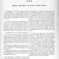 0038 - Page 35 - Partie professionnelle. Bulletin de l’Actualité. La carte-lettre en matière d’accidents du travail. Quelques observations du Docteur Fernand Decourt