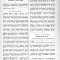 0040 - Page 37 - Partie professionnelle. Bulletin de l’Actualité. Confédération des syndicats médicaux français. Assemblée générale des 17-18 décembre 1938