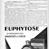 0069 - Page 66-XII - Dernières nouvelles. Anthologie / Hôpitaux de Limoges / Hôpitaux de Montpellier / Naissance / Nécrologie [M. Emile Noël] / Aesculape
